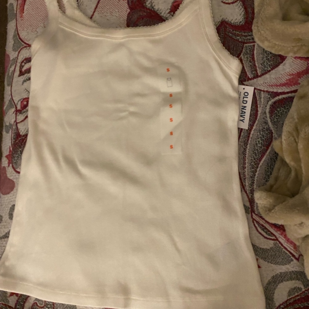 Old Navy White Tank Top